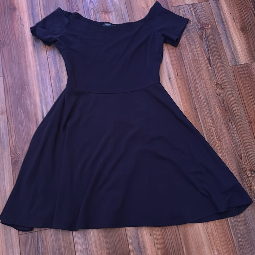 Sarin Mathew’s off shoulder dress